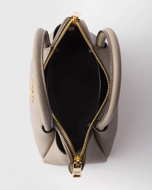 Prada Natural Liaison Mini Leather Handbag