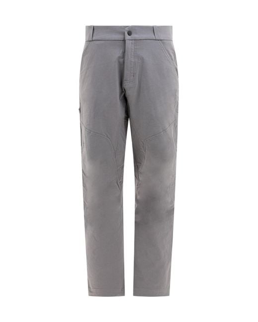 Arc'teryx Gray Belt-Loop Casual Pants for men