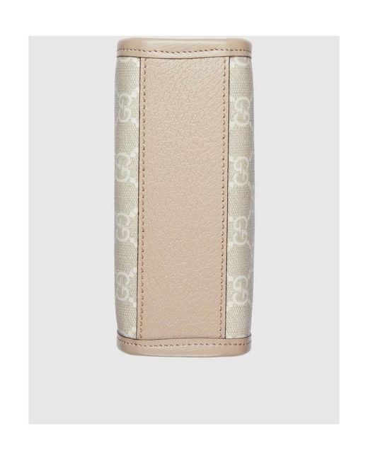 Gucci White Interlocking G Mini Tote Bag