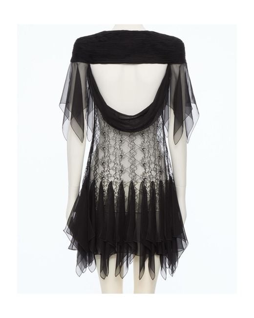 Valentino Black Backless Dress