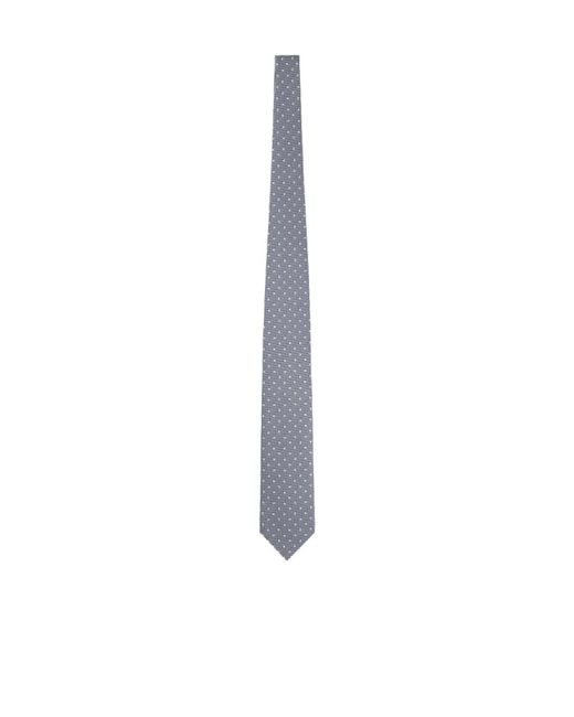 Tom Ford White Micro Pattern Silk Tie for men