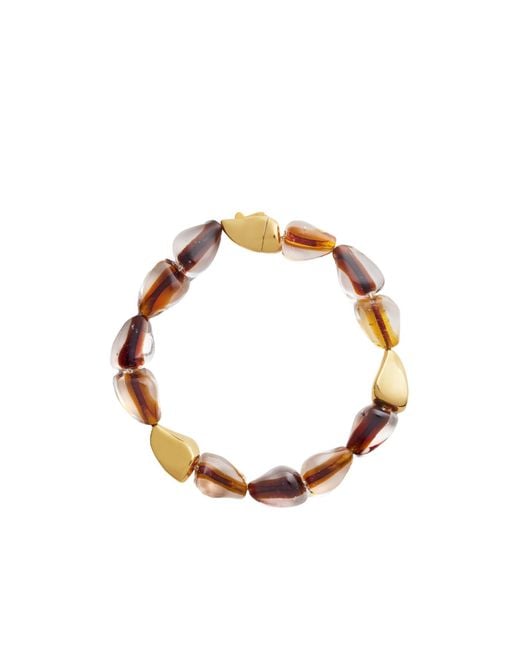 Bottega Veneta Metallic Prisma Necklace