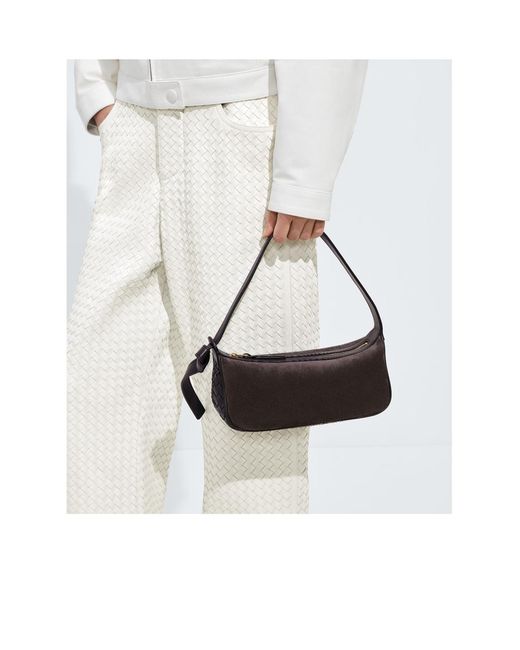 Bottega Veneta Black Nodo Shoulder Bag