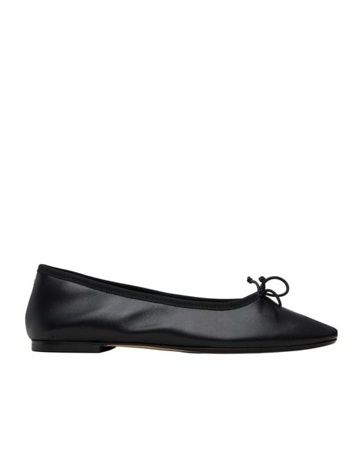Aeyde Black Tiby Ballet Flats