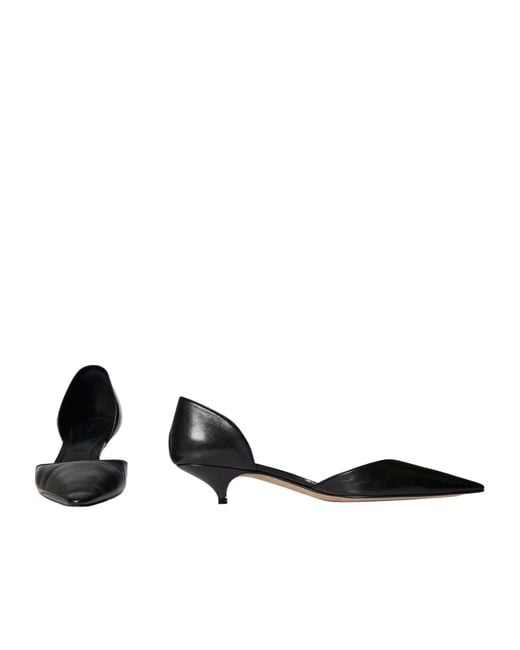 The Row Black Liisa High Heel