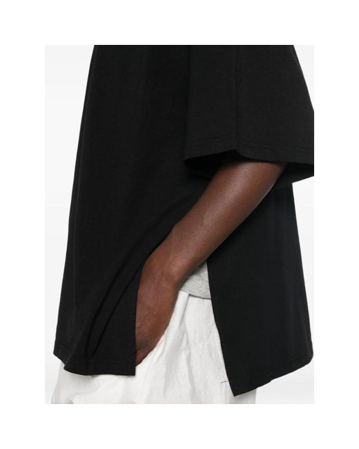 Frankie Shop Black Crew-Neck T-Shirt