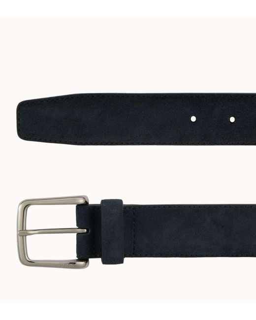Tod's White Classic Buckle Belt for men