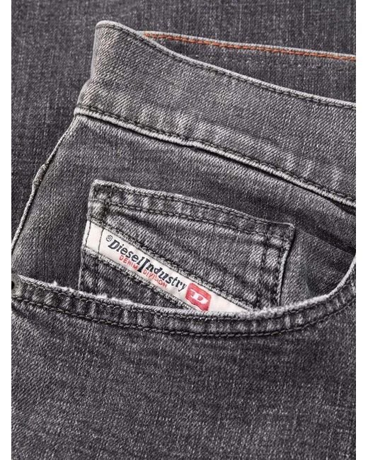 DIESEL Gray D-Macs Straight Leg Jeans for men