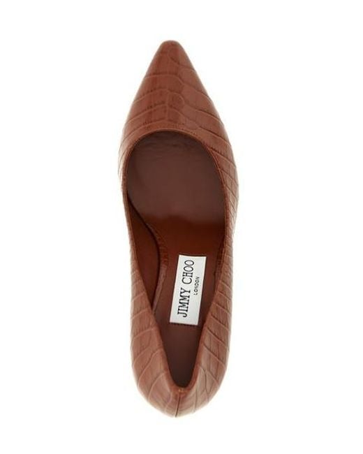 Jimmy Choo Brown 'Romy' Pumps