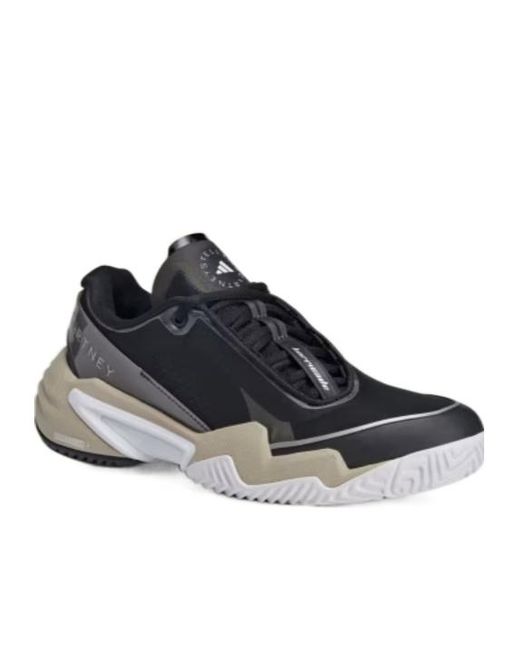 Adidas By Stella McCartney Black Barricade Lace-Up Sneakers
