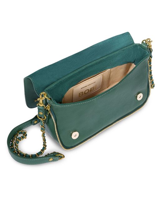 Jérôme Dreyfuss Green Magnetic Flap Bag