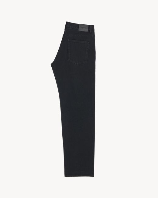 Saint Laurent Blue Tapered High-Rise Jeans for men