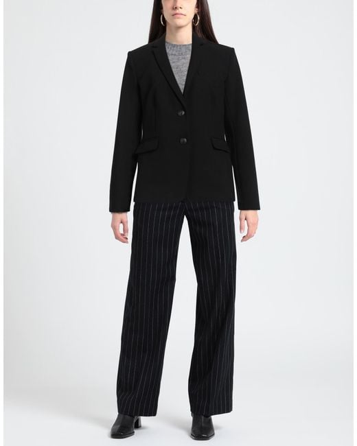 Rag & Bone Black Single-Breasted Blazer