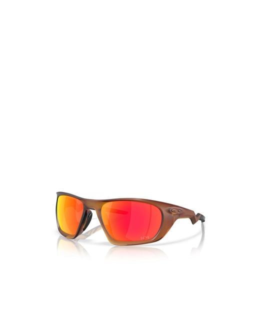 Oakley Red Geometric Sunglasses for men