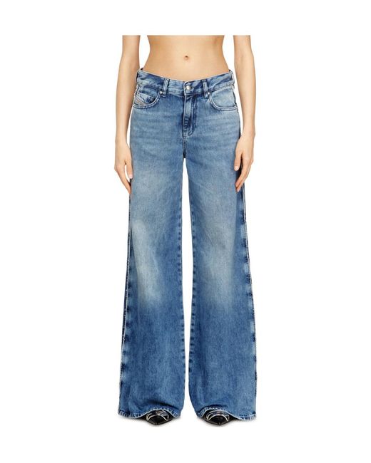 DIESEL Blue 1978 D-Akemi Flared Jeans