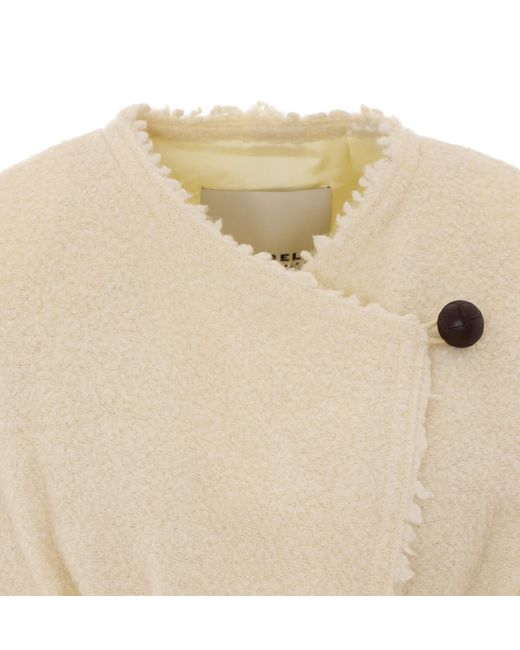 Isabel Marant Natural Long-Sleeve Jacket