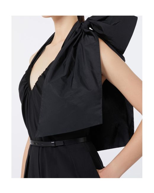 Max Mara Black Gabrielle Strapless Jumpsuit