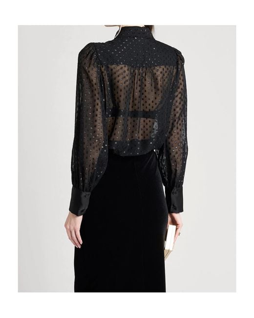 MAX&Co. Black Long Sleeve Shirt