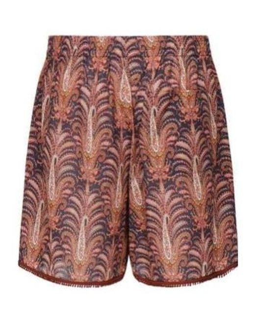 Valentino Red All-Over Patterned Bermuda Shorts for men