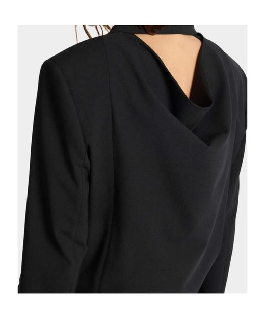 DSquared² Blue Tailored2 Peek-A-Boo Blazer