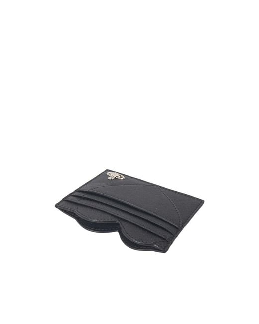 Vivienne Westwood Blue Heart-Shaped Card Holder