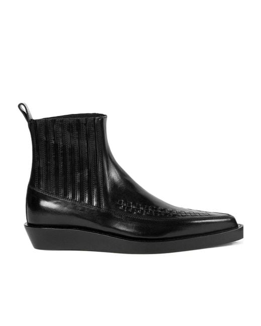 Ann Demeulemeester Black Ro Chelsea Boots for men