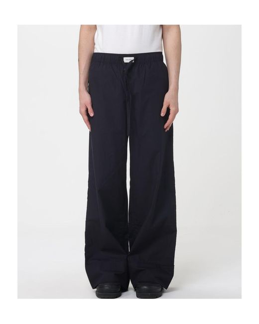 Entire studios Black Pajama Wide-Leg Pants for men