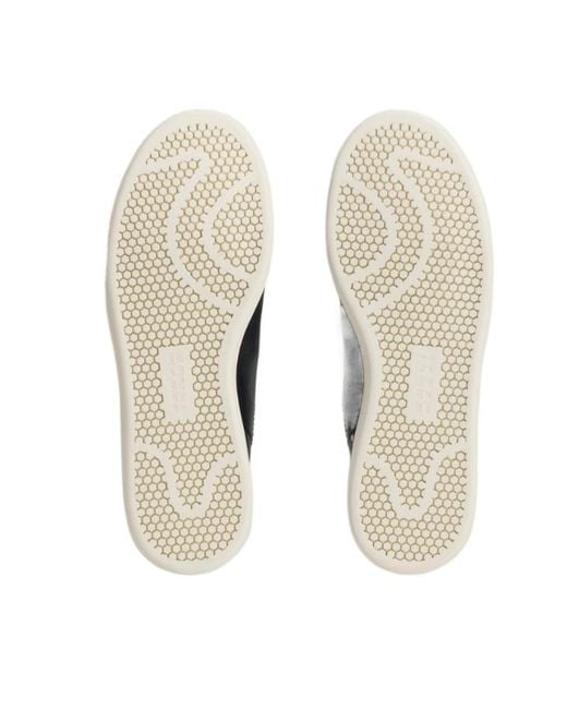Y-3 White Perforated Low-Top Sneakers for men