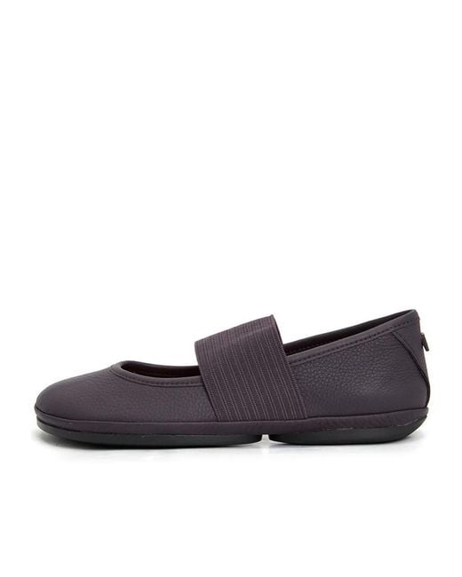 Camper Brown Right Nina Ballerina Shoes