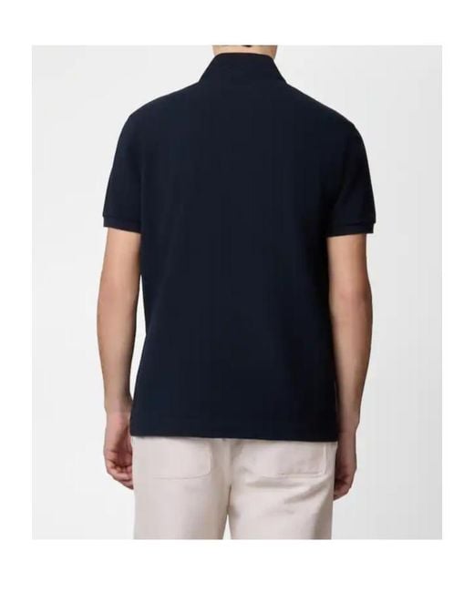 Tod's Blue Cotton Polo Shirt for men