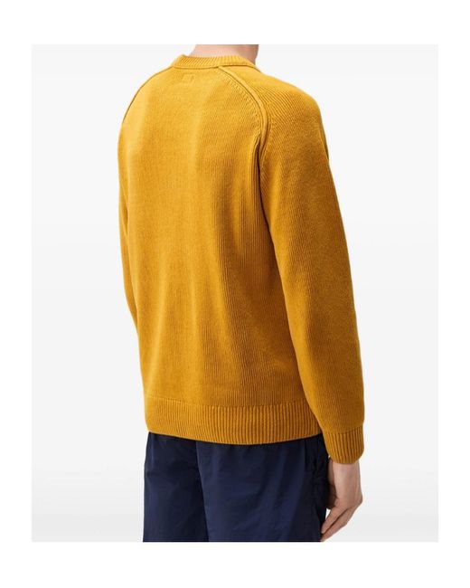 C P Company Brown Long-Sleeved Pullover for men