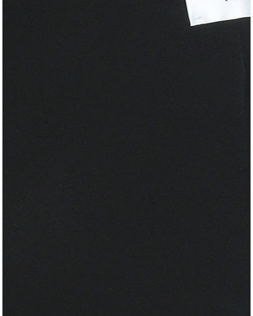 Dolce & Gabbana Black Minimalist Fitted Midi Skirt