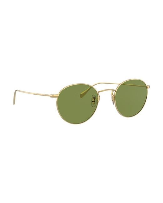 Oliver Peoples Green Coleridge Sunglasses for men