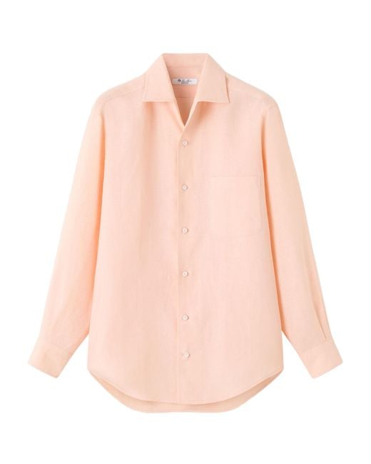 Loro Piana Pink André Shirt