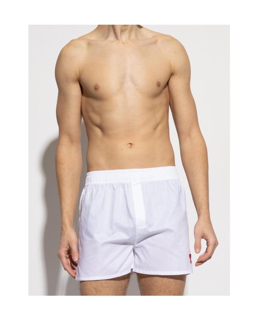 AMI White Ami De Coeur Boxers for men