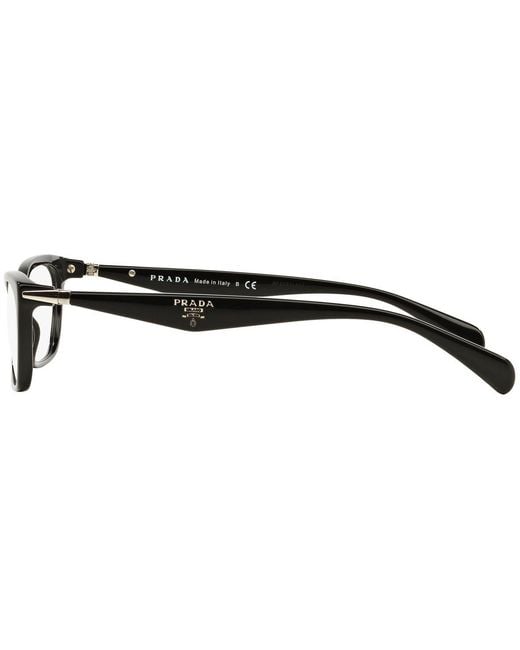 Prada White Logo Flat Mirror