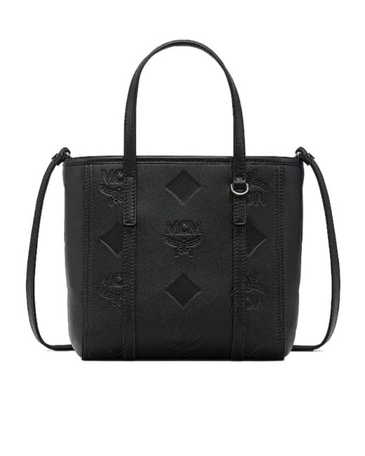 MCM Black Mini Toni Tote Bag