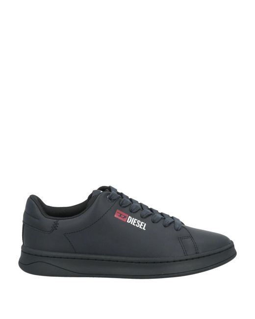 DIESEL Blue Simple Low-Top Sneakers