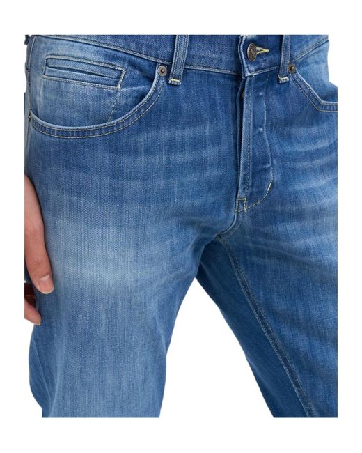 Dondup Blue George Slim Fit Jeans for men
