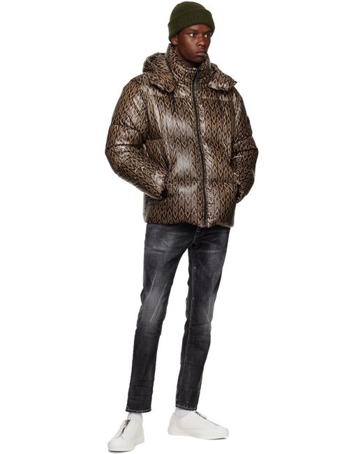 Mackage Brown Kent Down Jacket for men
