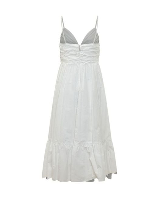 Michael Kors White One-Shoulder Dress
