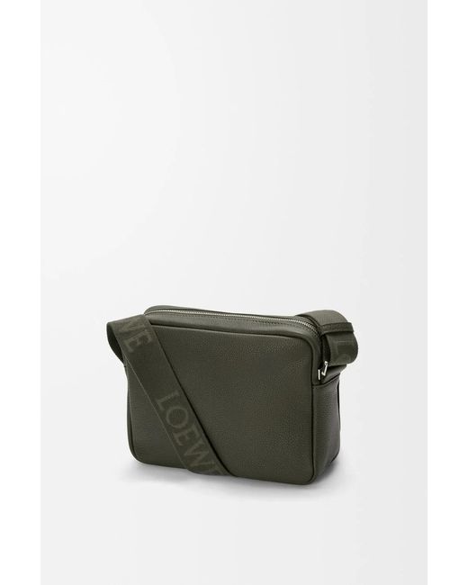 Loewe Green Logo Printed Xs Messenger Bag for men