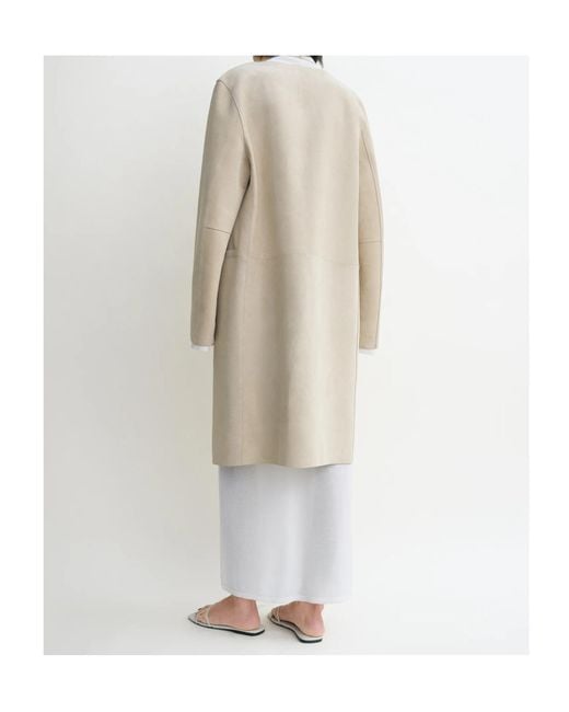 Totême Natural Suede Coat