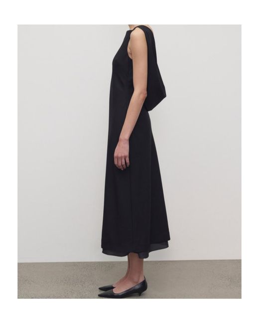 The Row Black Henna Dress