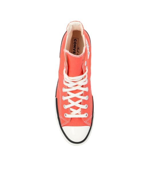 Converse Red Chuck 70 Plus Canvas Sneakers