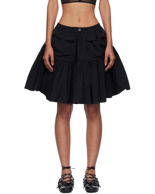 CECILIE BAHNSEN Black Pleated Skirt