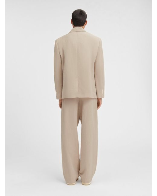 Jacquemus Natural Button-Up Jacket for men
