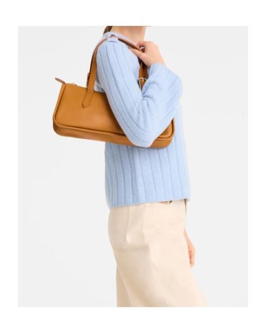 Longchamp Brown Looong L Shoulder Bag