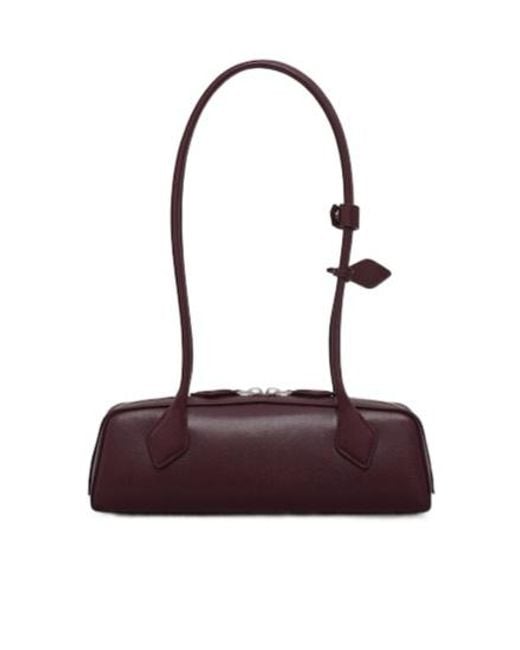 Alaïa Purple Alaïa Le Teckel Small Shoulder Bag
