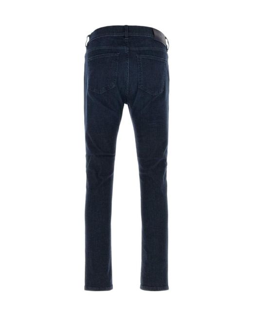 Pt Pantaloni Blue Pt Torino Cinque Tasche Slim Jeans for men